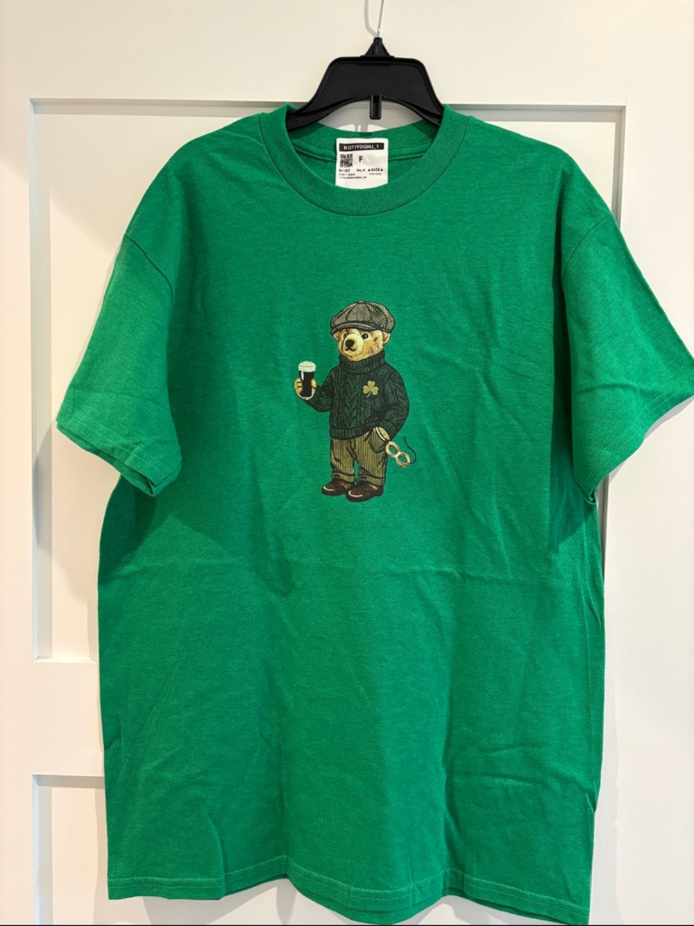 Green Bear Graphic Tee size medium